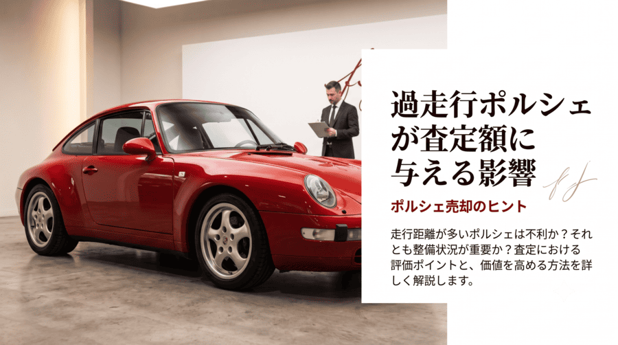 過走行ポルシェが査定額に与える影響